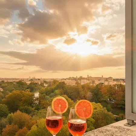 Terrace With Tiber View - Trastevere * Řím