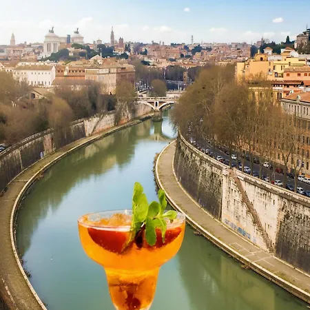 Terrace With Tiber View - Trastevere * Řím